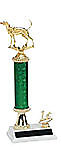 Coon Dog Bench Trophy
