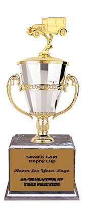 BMRC Antique Car Cup Trophies with Three Size Options